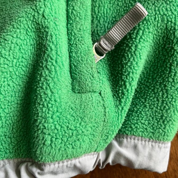 The North Face green fleece jacket L 12 - Picture 6 of 12